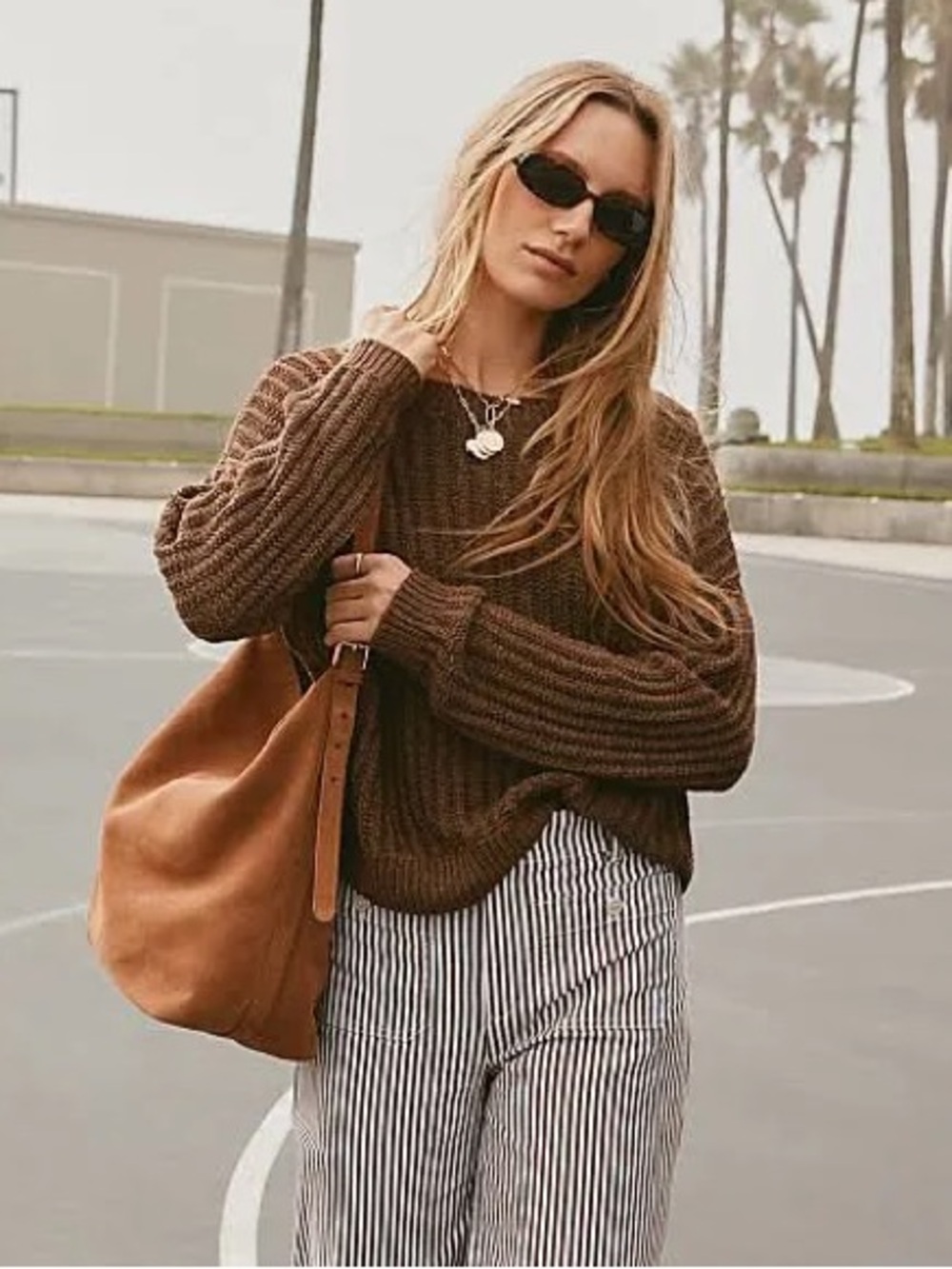 LOFT Ribbed Relaxed Sweater - Picture 8 of 9